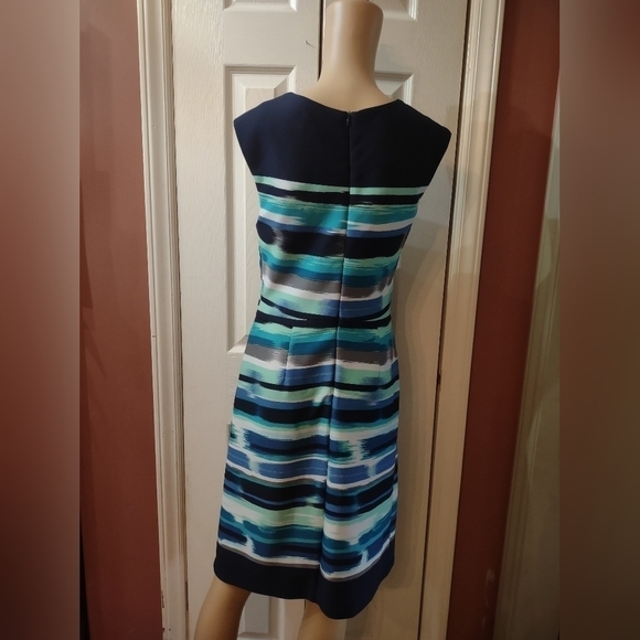 Connected Apparel women's size 6 stripes sleeveless dress - Picture 4 of 10